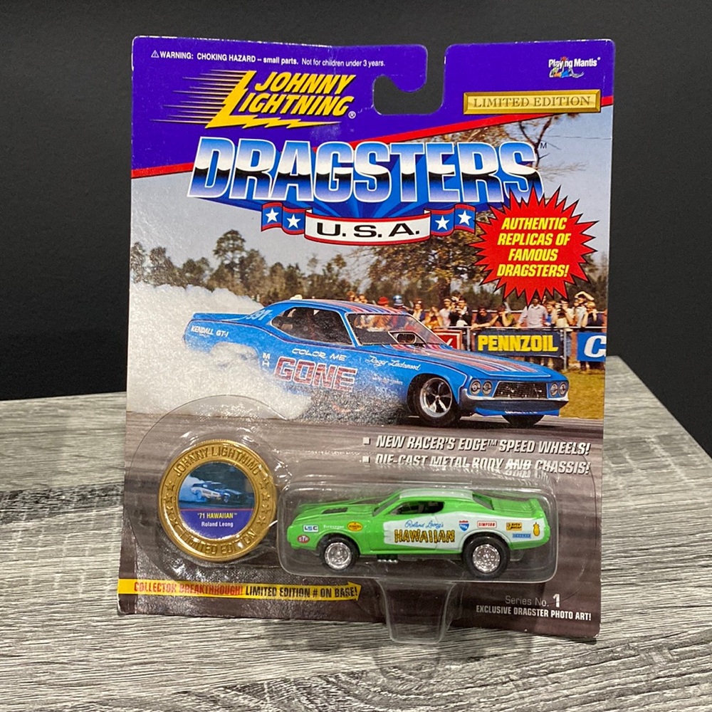 Johnny Lightning | Dragsters Series #1: Roland Leong’s ‘71 Hawaiian - 1:64 Scale